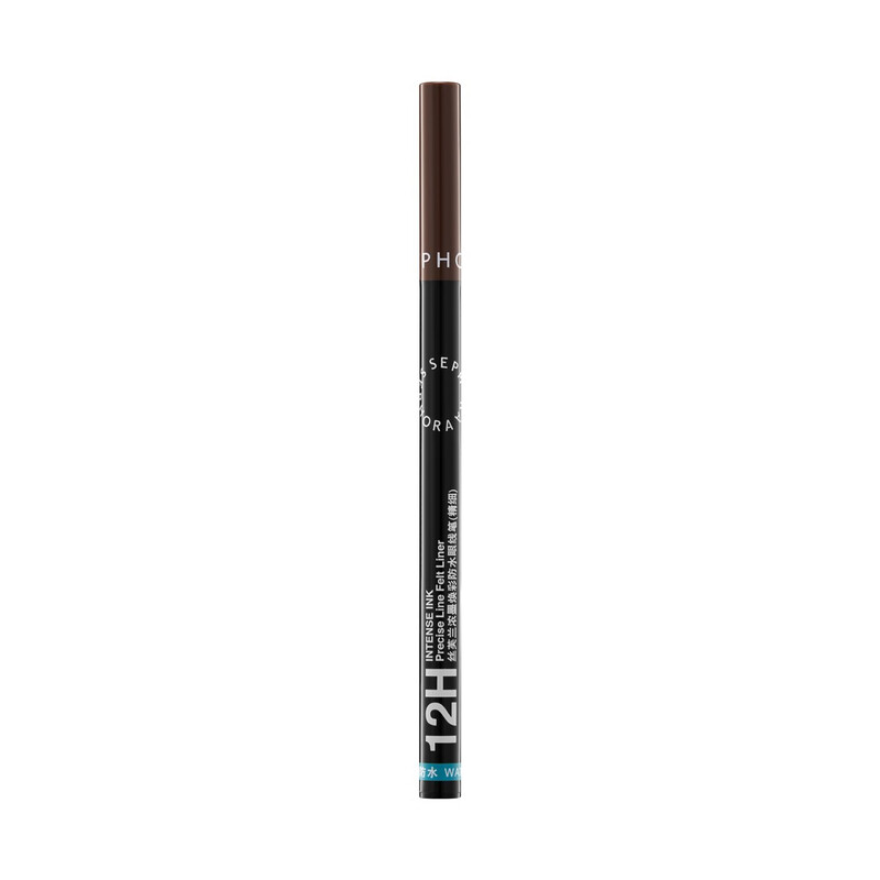 Sephora Intense Ink Glowing Waterproof Eyeliner (Fine) 02 Chocolate Brown 0.48ml Long-lasting Anti-smudge