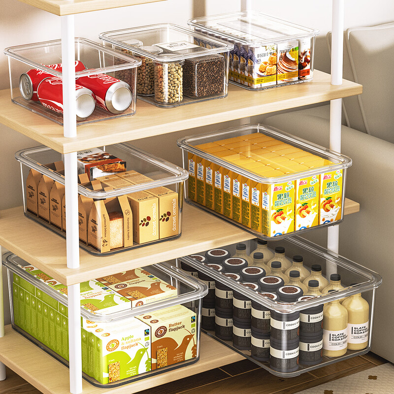 Baicaoyuan refrigerator storage box food-grade vegetable egg sealed crisper kitchen freezer special storage box small