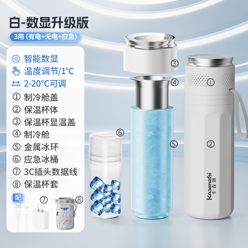 Carson insulin refrigerated box portable small refrigerator charging thermos cup medicine special dormitory bag growth hormone