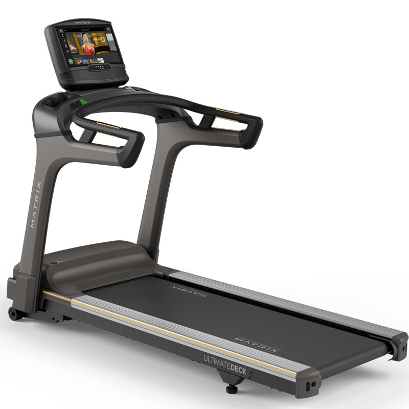 JOHNSON treadmill, high-end household foldable, professional shock-absorbing fitness equipment, T70 commercial enterprise gym, 16-inch full-color touch screen XIR