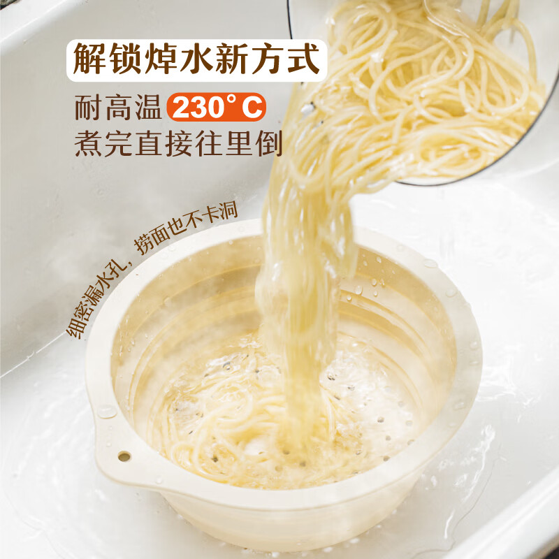 Shuke silicone folding drain basket, household fruit plate, living room fruit bowl, fruit basket, kitchen water filter, food-grade sink