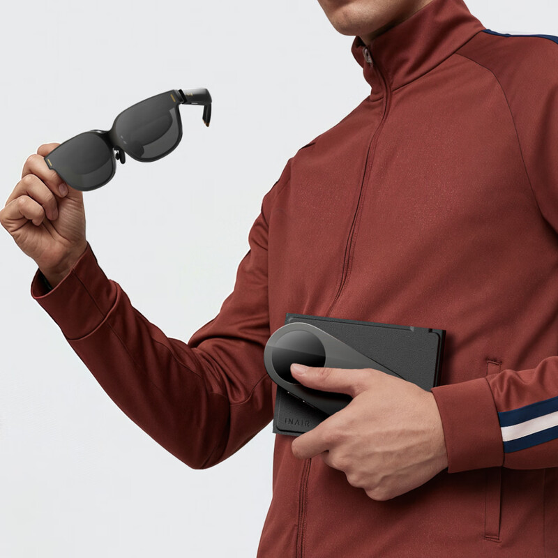 INAIR 2 Pro all-in-one travel set, free glasses, AI space computer, AR smart glasses, wireless PC streaming, 3DoF space hovering, AI real-time conversion to 3D