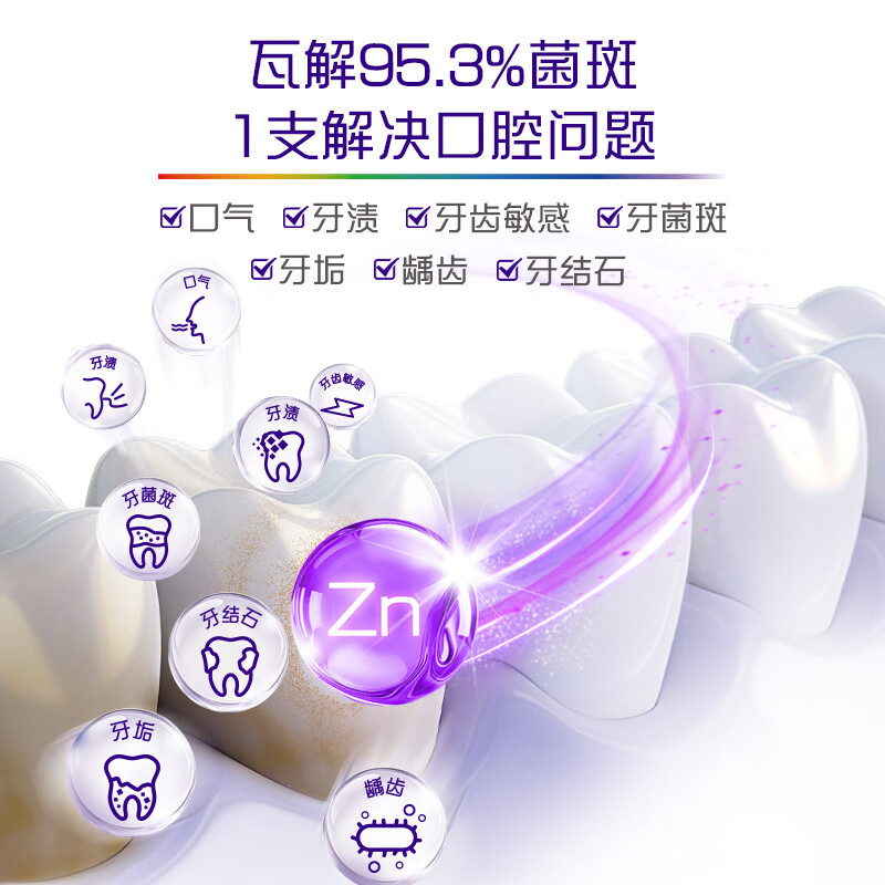 Colgate 360 Multi-effect Care Desensitizing Toothpaste Gum Protection Fluoride Anti-moth Fresh Breath Plaque 180g Deep Cleansing