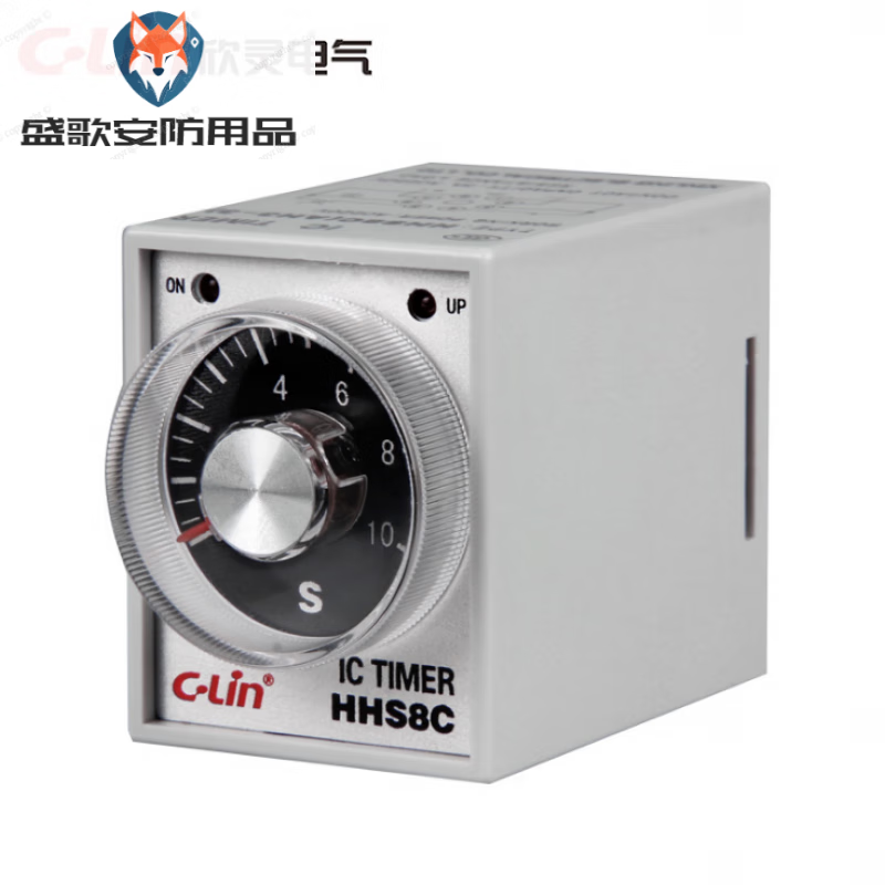 Xinling brand HHS8C/AH3-3 1/3/6/10/30/60S with instant contact time delay relay without base 10S (seconds) AC380