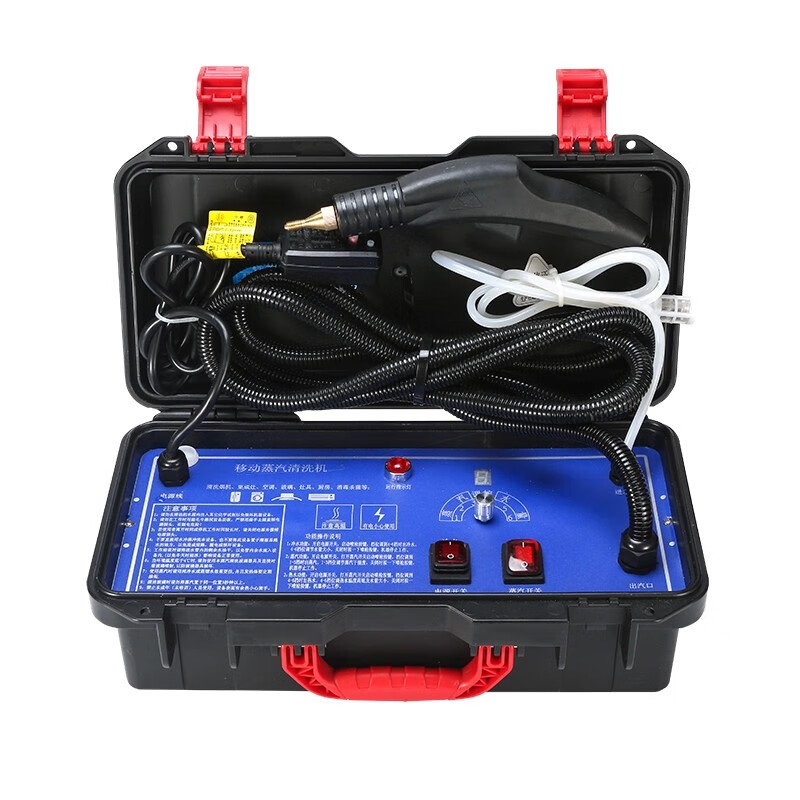 Qiang Brand Commercial High Temperature and High Pressure Steam Cleaning Machine Home Appliances Integrated Air Conditioning Duct Range Hood Oil Dirt Cleaning Machine 3200W Commercial High Version