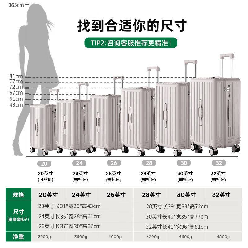 Scarecrow suitcase for men and women, universal wheel trolley case, password box, large-capacity suitcase, business trip boarding leather suitcase, checked box, C style oatmeal gray 20 inches (boarding suitcase)