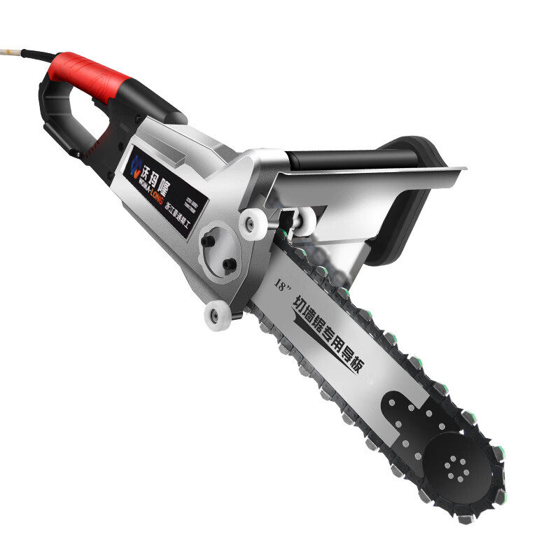 Concrete cutting machine chain wall cutting saw high power handheld wall cutting machine multifunctional wall window door stone steel bar 350 industrial grade +1 diamond chain can cut 35cm