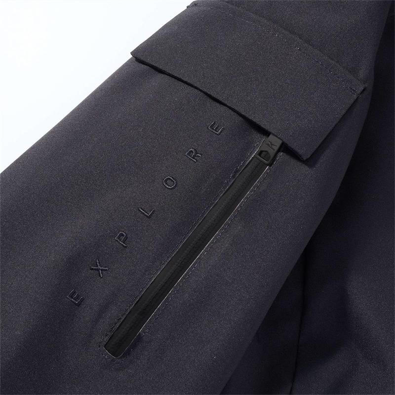 Mizuno (MIZUNO) outdoor casual jacket men's woven windproof and waterproof hooded jacket