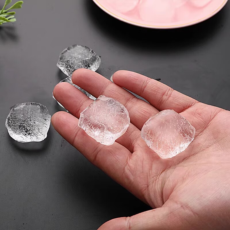 Pomelo Town homemade ice bag disposable ice tray edible frozen ice cube mold tearable ice bag passion fruit drink packaging 1400 boxes