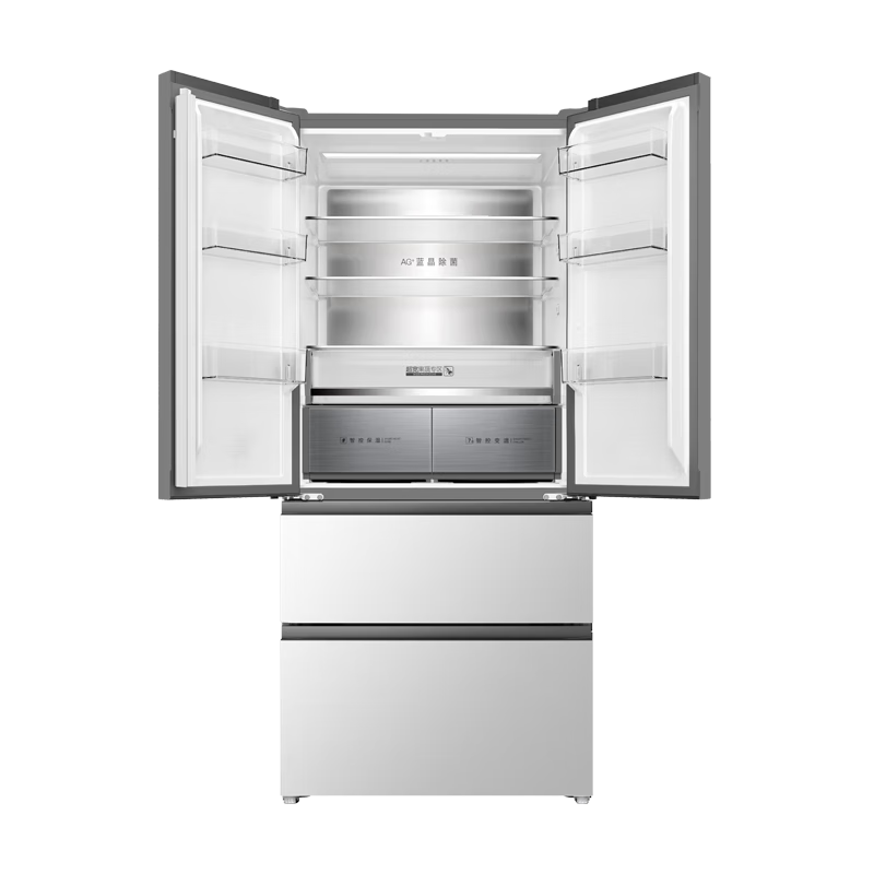 Homa 539L French multi-door zero-embedded refrigerator ultra-thin embedded frost-free refrigerator intelligent moisturizing + deep freezing quick freezing-40 standard