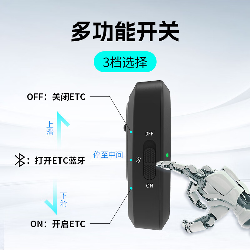 忿浵etc National Universal 2026 New Product Launch Thumb ETC Hidden Stick-Free Glass High-Speed ​​50% Off 2026 Smart Switch ETC
