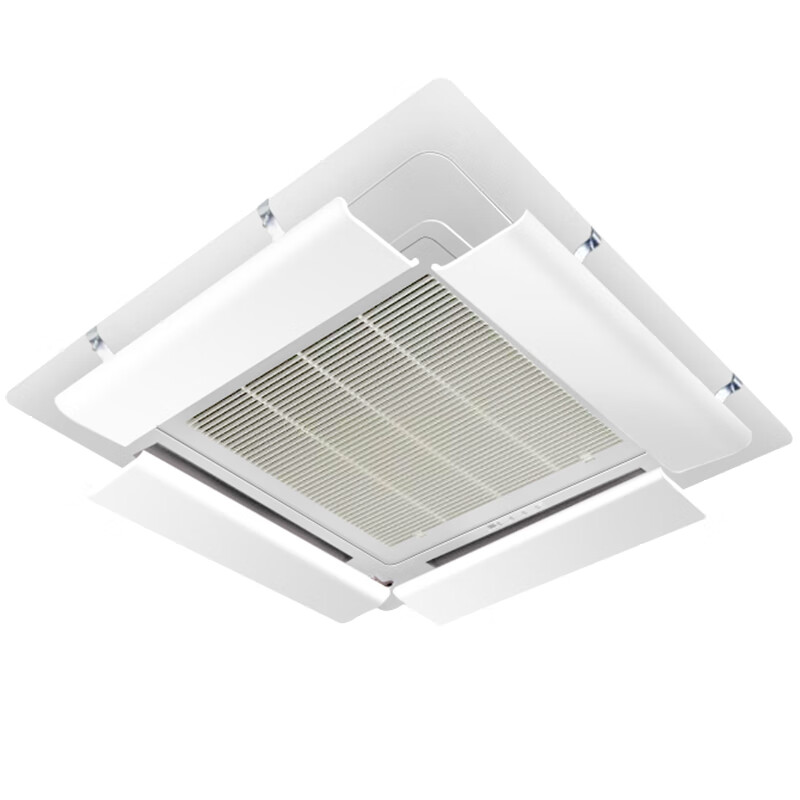 Suitable for Daikin central air-conditioning ceiling windshield unit, four-sided anti-air-conditioning direct blowing guide windshield hanging baffle, ceiling unit length 63, width 16cm, one piece - free waterproof cotton 1x0x0cm