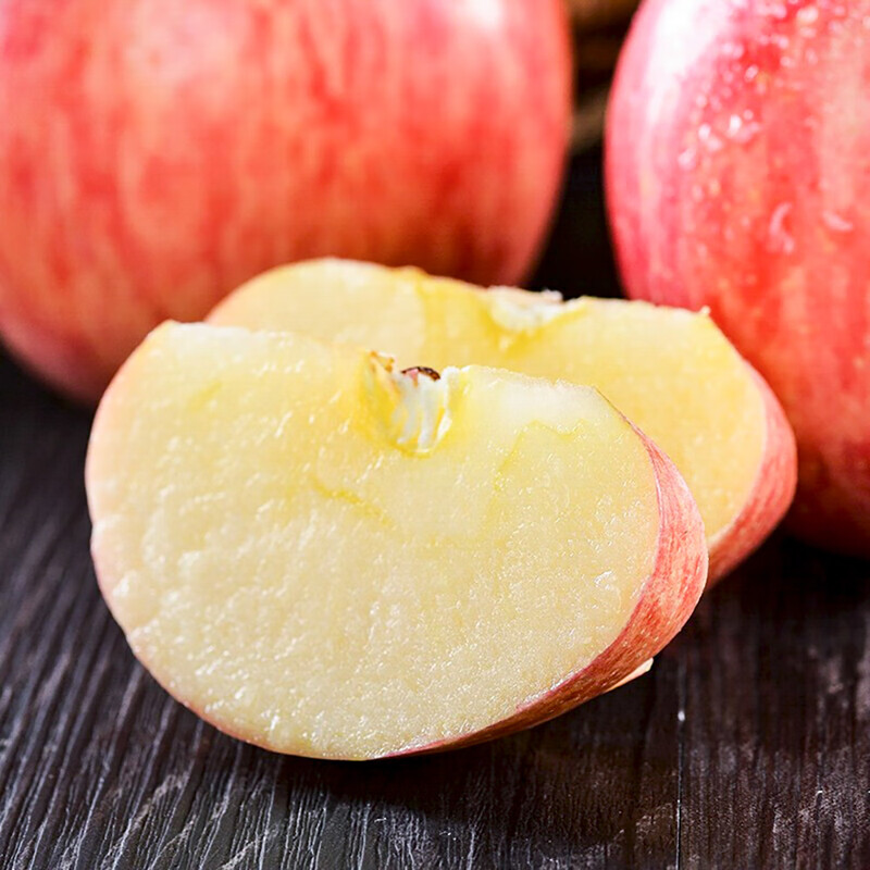 Jingxiansheng Shandong Yantai Red Fuji Apples 9 pounds, fruit diameter starting from 80mm, fresh fruit, direct shipping from the source, free shipping