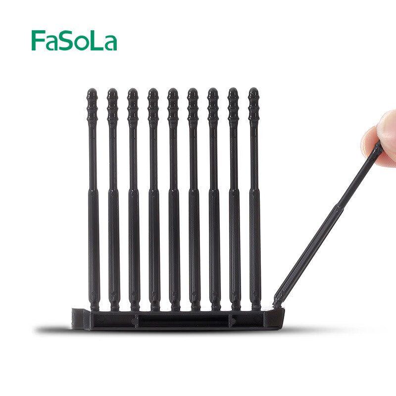 FaSoLa Adhesive Ear Stick Ear Picking Magic Sticky Ear Picking Spoon Disposable Ear Picking Adhesive Fecal Swab Stick 20 pcs Disposable Ear Stick (20 pcs)