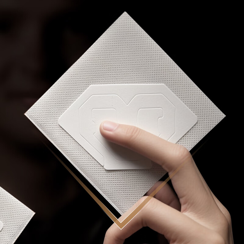 CLITON ear-hanging coffee filter paper V-shaped portable hand-brewed coffee powder filter drip-type hand-brewed coffee powder filter bag 30 pieces