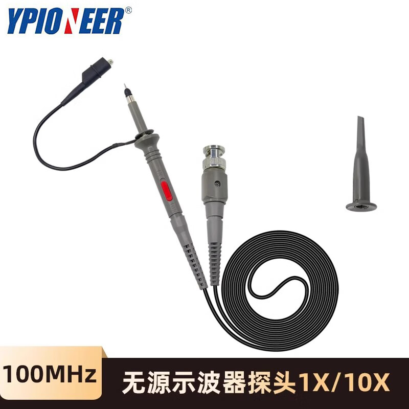 Yangxian Pioneer Oscilloscope Passive Probe P6100/P2100 High Voltage Probe 40KV Universal BNC Port Passive Probe P2060 (10 1_60MHz)