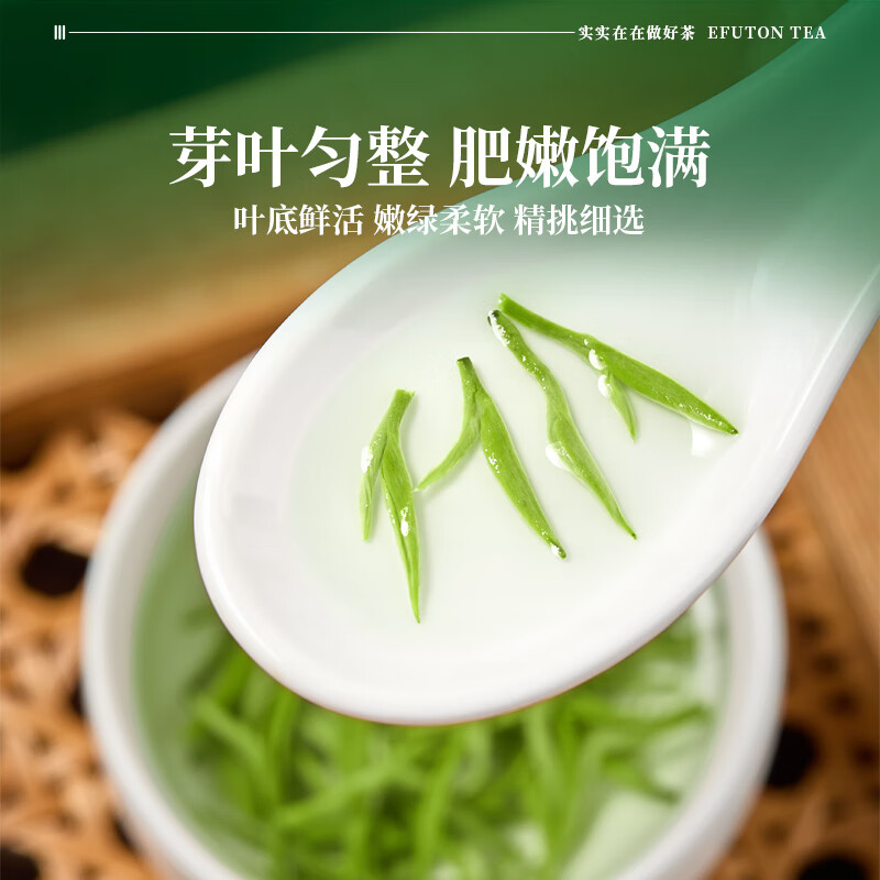 Yifutang Green Tea New Tea Mingqian Young Bud Special Grade A+ Biluochun Fragrance Jingluoyun 250g Self-drink New Year's Gift Tea