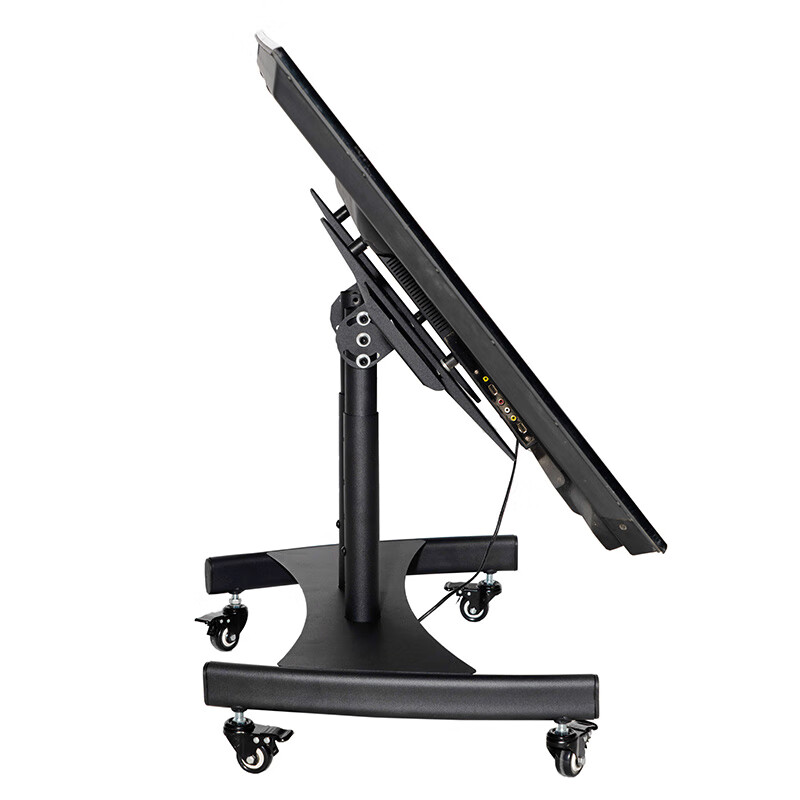 CASVET Cansheng VMM1100 TV Bracket Inclined Stage Display TV Floor-standing Mobile Mount TV Review Trolley Back Stand Stand 32-100 inches Floor-standing Black 32-75 inches Model 11
