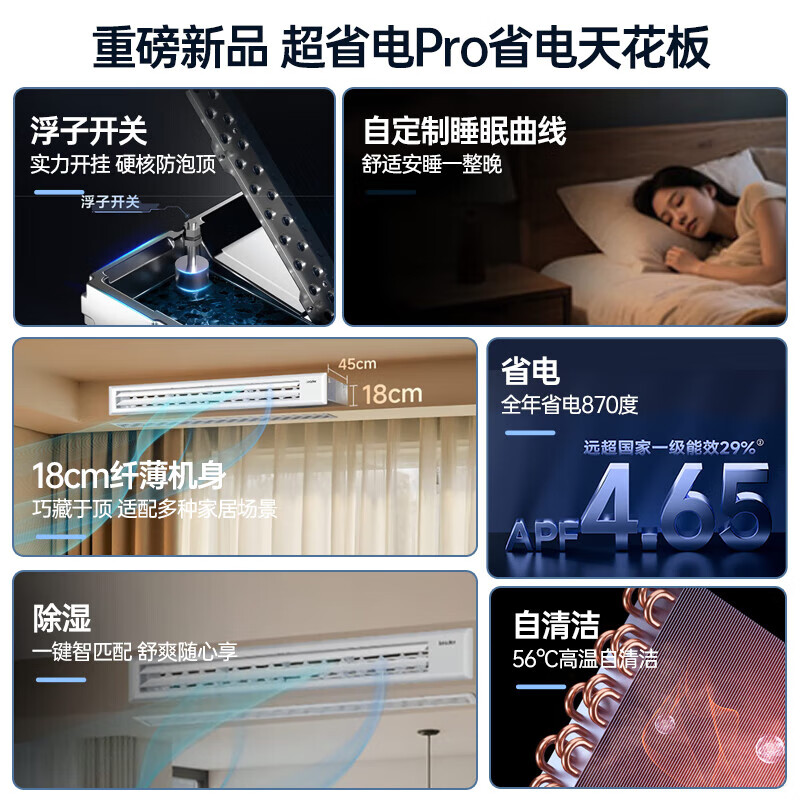 Haier 15% off when placing an order. Zhijia produces net power-saving plus large 3 HP duct machine central air conditioner. One-to-one home central air conditioner. First-class energy efficiency. Full DC commander. Super power saving pro. Large 3 HP. Huge power saving + fast cooling and heating.