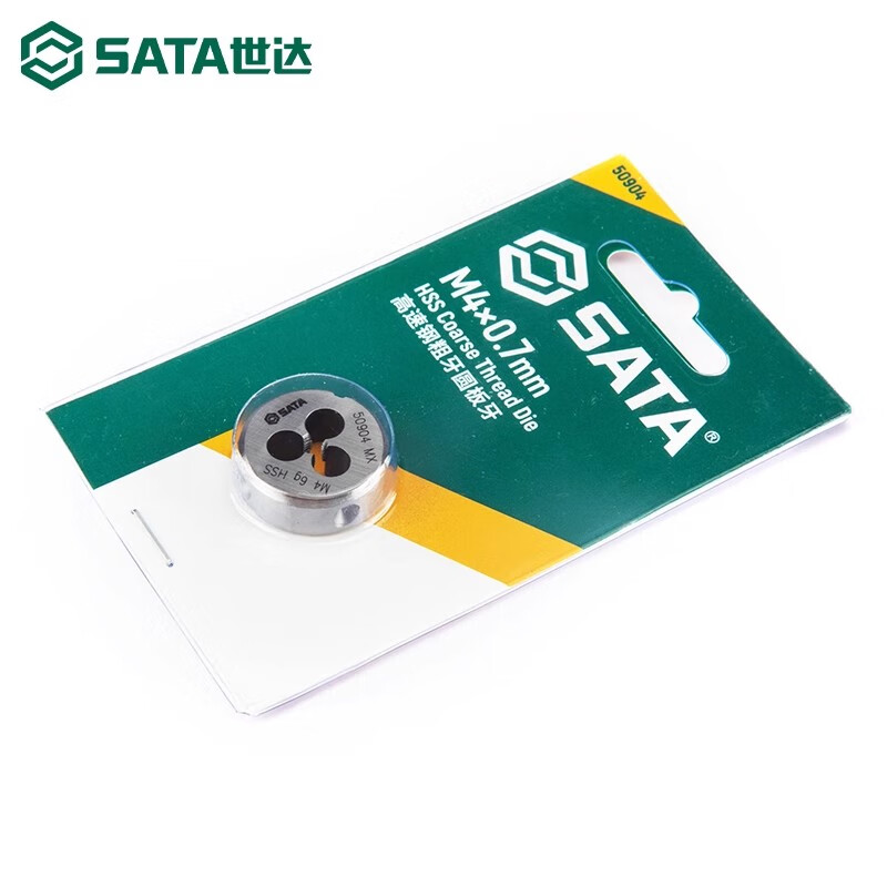 Star Star high speed steel coarse thread round die manual threading tool M3/5/10/12/14/16/18/20mm 50922/M22x2.5mm