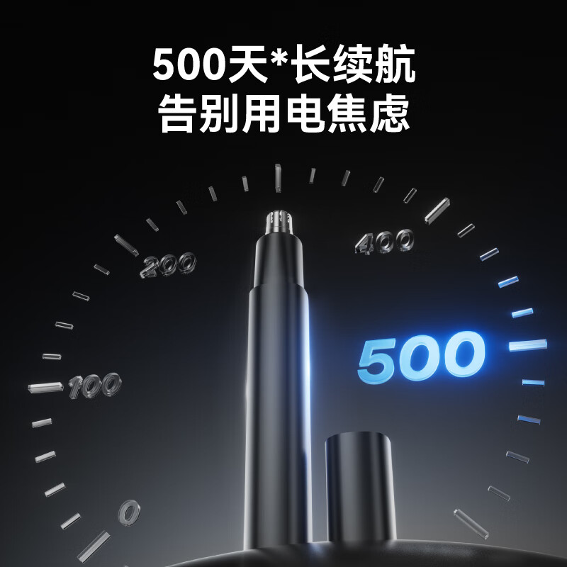 Jingdong Tokyo Nose Hair Trimmer Pro Rechargeable Nose Hair Trimmer Nose Hair Scissors Nose Hair Trimmer Does Not Harm the Nasal Cavity Super Long Battery Life Men’s Birthday Gift