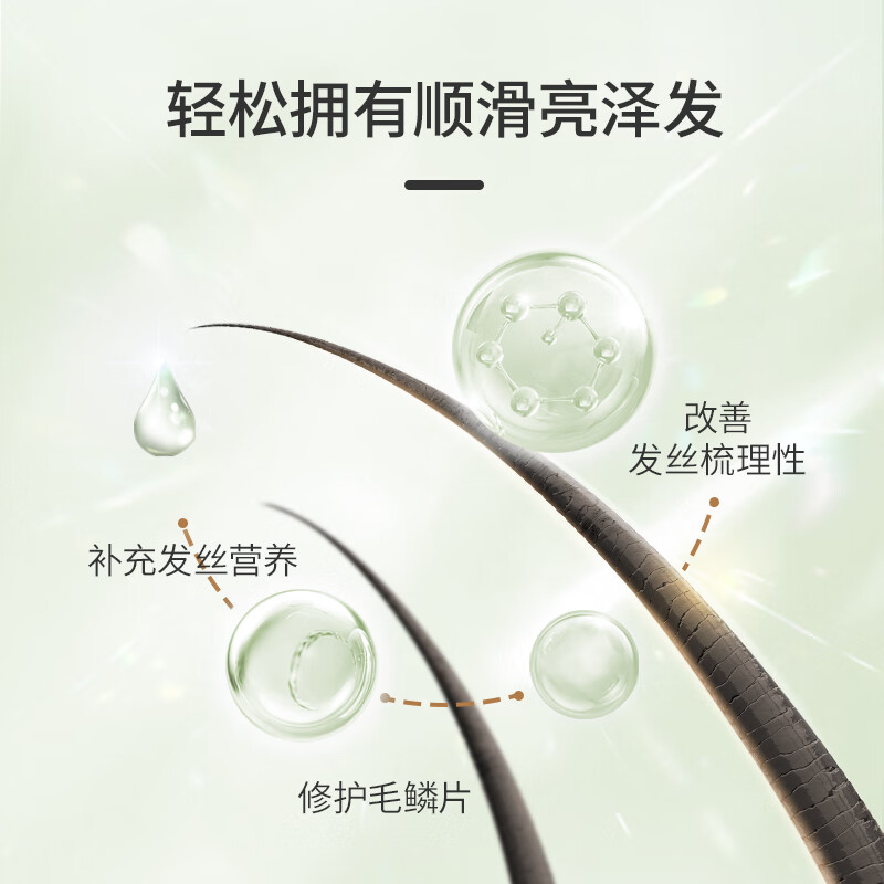 Bee flower genuine plant essence conditioner, anti-dandruff, anti-itch, moisturizing and silky essence, universal silicone-free hair mask for men and women, nourishing conditioner (containing olive essence) 1L*1 bottle