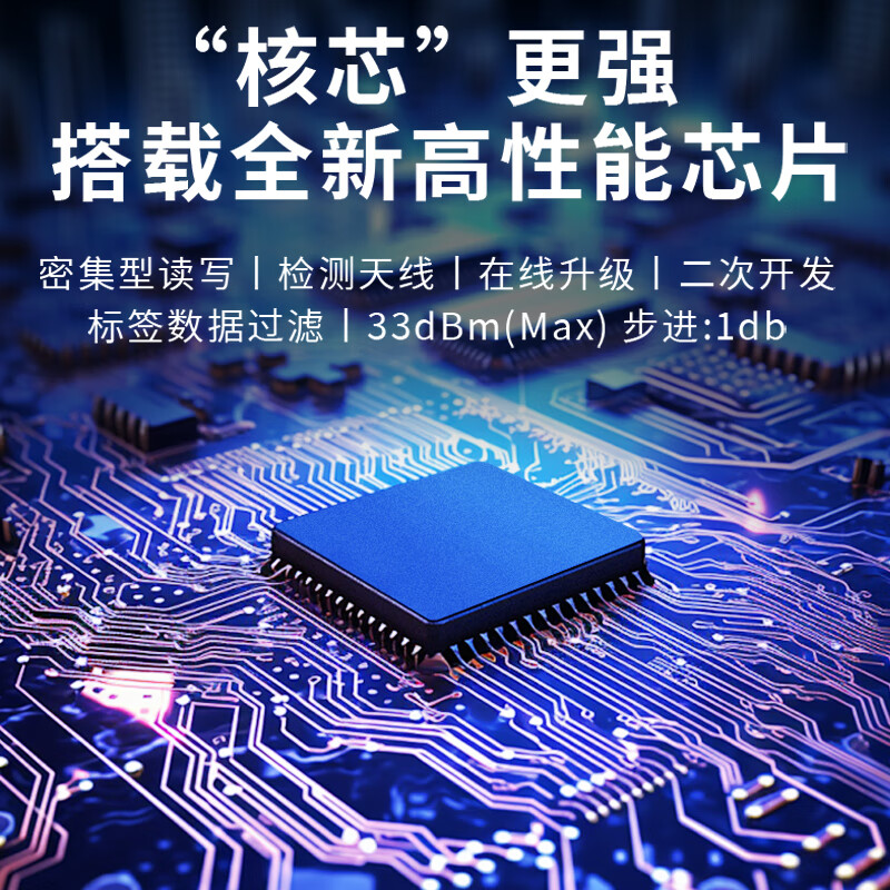 UHF multi-channel reader/writer RFID electronic tag radio frequency identification fixed card reading data collector HX-R01G