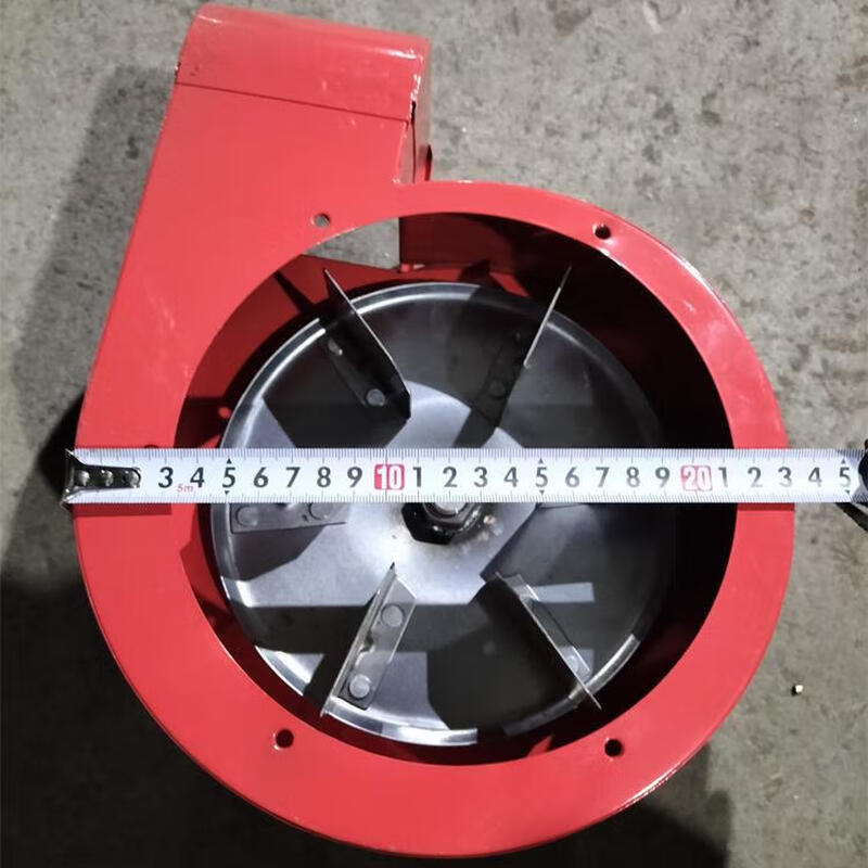 Renjuyi corn thresher peeling machine special strong wind steel centrifugal fan accessories for removing impurities materials air duct side port air duct impeller