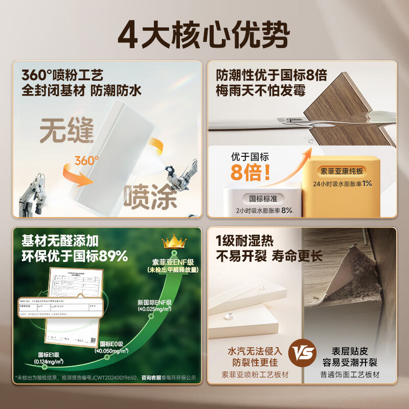 Sofia whole house custom bed box double bed Japanese tatami bed bedroom furniture bay window study room bookcase wardrobe combination customized gold