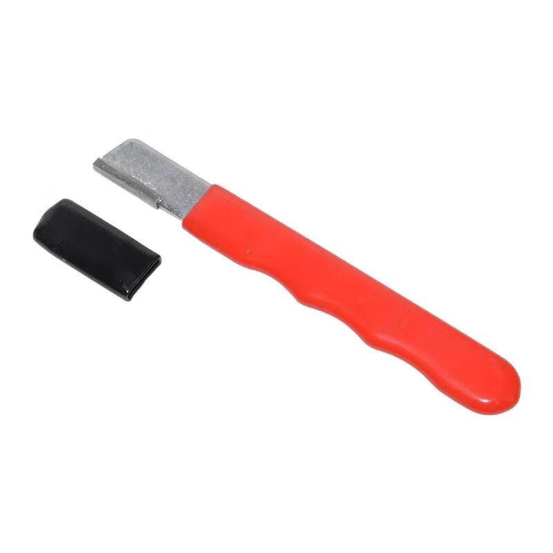 Multifunctional knife sharpening artifact, household sharpening stone, quick knife sharpener, fixed-angle kitchen knife, scissors, fully automatic sharpening tool, red 1 piece, alloy steel blade repair/sharpener