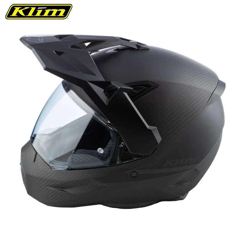 KLIM X1 Alpha rally helmet motorcycle helmet motorcycle ADV off-road carbon fiber full-face helmet new X1 Alpha matte black XXL