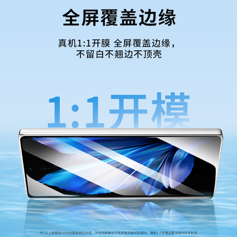 Smorss 2 pieces suitable for vivo xfold3/pro mobile phone film XFold3 folding screen non-tempered hydrogel film external full screen coverage anti-fall anti-fingerprint protection front film