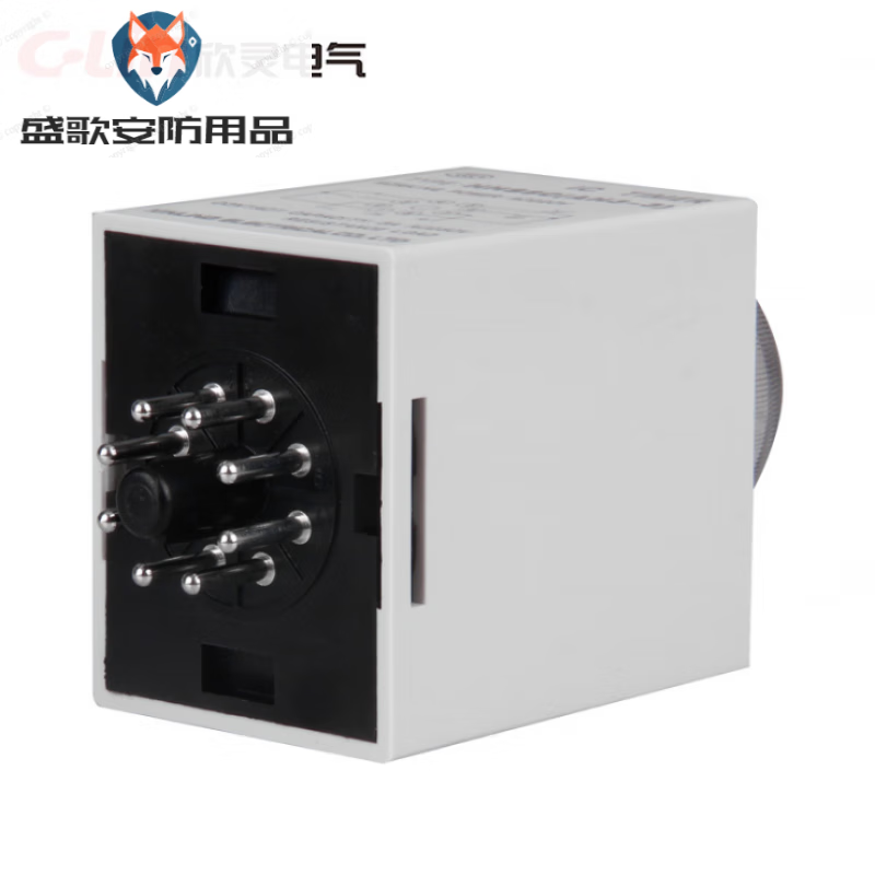 Xinling brand HHS8C/AH3-3 1/3/6/10/30/60S with instant contact time delay relay without base 10S (seconds) AC380