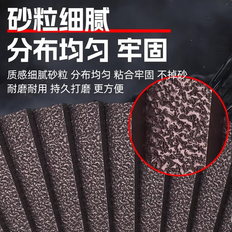 Silver rhinoceros louver wheel grinding wheel grinding wheel polishing louver blade thousand blade angle grinder surface polishing sheet frosting artifact enlarged plastic cover high quality red sand (60 mesh)