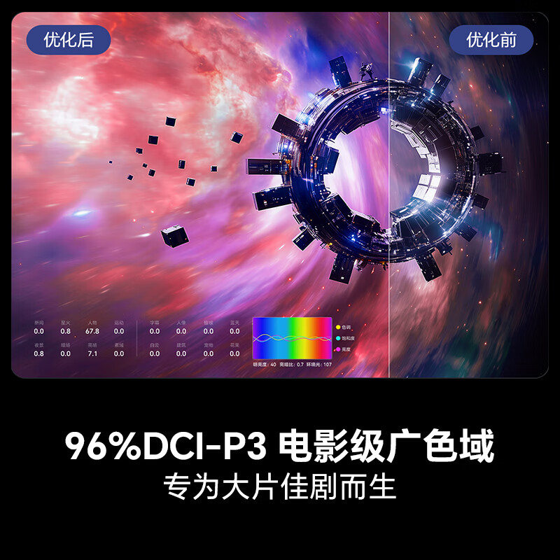 Hisense TV 65E3NH Pro 65-inch 264Hz high refresh rate high color gamut Hi-Fi audio smart Wi-Fi6 large memory state-subsidized flat-screen TV