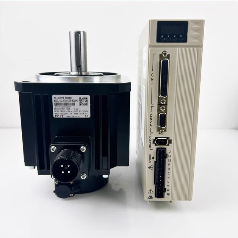 Yue Changsheng 60/80/110/130 AC servo motor set 400W750W bus ECAT/communication 485 driver 80 servo 2.4NM750W3000 turn set bus Ethercat multi-turn horizontal use