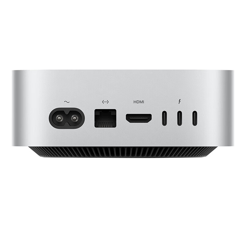 Apple (Apple) Mac mini M4/M4Pro Second-hand Apple mini console Desktop computer AI smart office design game console 99 new original packaging M4-16G-1TB customization only replacement not repair