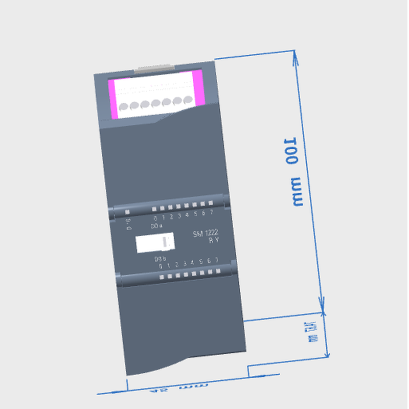 Siemens 6ES7222-1HH32-0XB0 PLC module controller SIMATIC S7-1200, digital output SM 1222