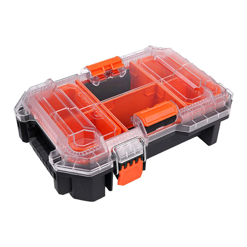 Tactix transparent parts box 2.0 stacking tool box accessories industrial screw storage box 320416
