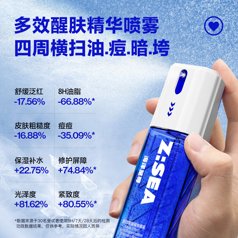 Ocean Supreme Multi-effect Control Oil Moisturizing Set Gift Box Facial Cleanser + Cream + Essence Men's Skin Care Products New Year Gift