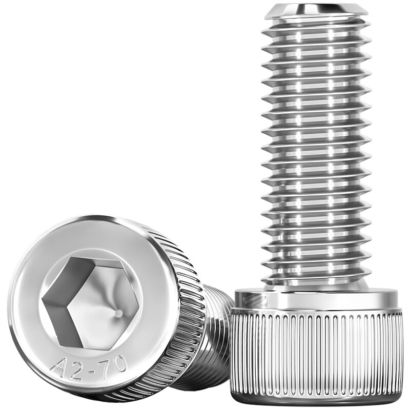 Fengji M2-M10 304 stainless steel hexagonal socket screws cup head bolts cylindrical head screws extended M3M4M5M6M8 304 inner hexagonal (M2-M3) set