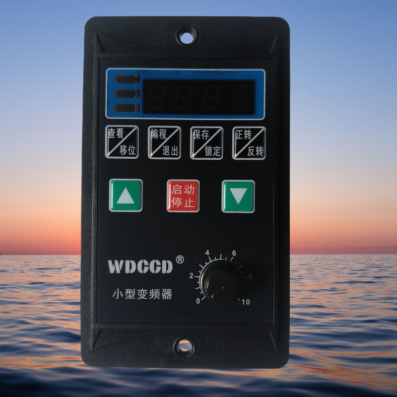 Dongchun US small simple inverter 200w/400w/750W input single-phase electrical output three-phase 220v380V motor speed regulator 750W three-phase 220V single-phase 220V