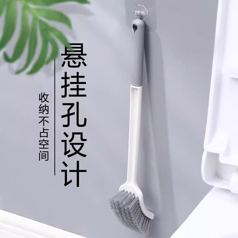 Best selling on the whole network long handle toilet brush bathroom cleaning brush artifact light luxury style bathroom best selling long handle toilet brush 3 pack