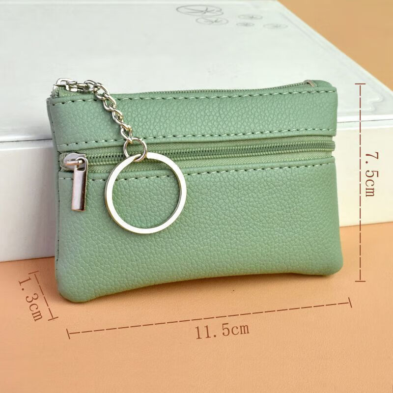 Cute and cute wallet, middle-aged and elderly coin purse, mini ultra-small carry-on 2023 bag, key bag, coin bag, small card bag, Rumba red (cannot hold mobile phone)
