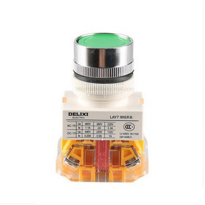 Delixi LAY7-11BN 11X/2 20X/3 11ZS 11D 11M button knob emergency stop reset switch LAY7-11M_Red