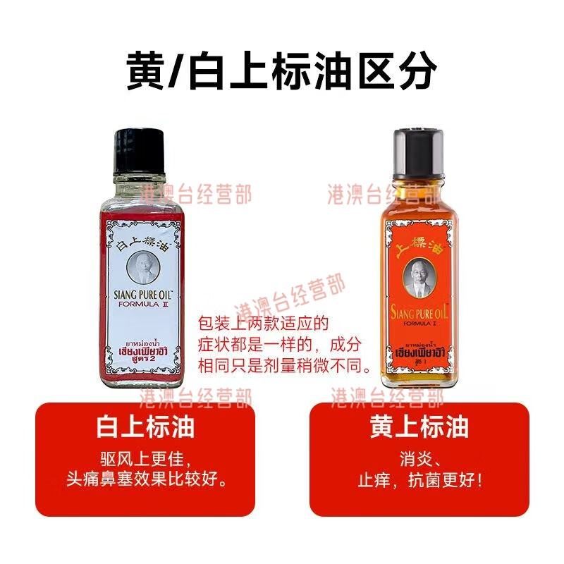Superscript Oil Imported from Thailand Superscript Oil Injury to Waist and Neck Hyperplasia Set Joint Pain Muscle Soreness Mosquito Bites Red Superscript Oil 25ml/1 Bottle Experience
