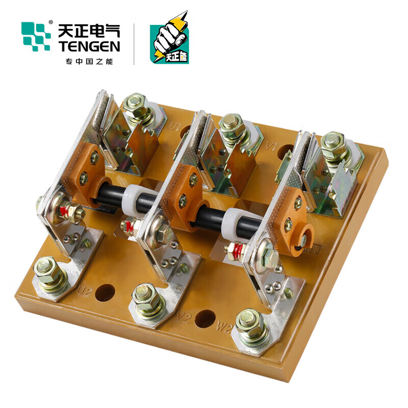 Tianzheng HD13BX-400/31 isolation knife switch 3P three-phase HD HD13BX-400A/41 rubber plate 4P rotating operation belt