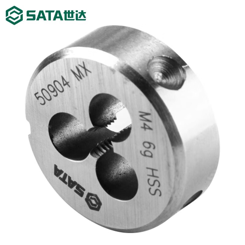 Star Star high speed steel coarse thread round die manual threading tool M3/5/10/12/14/16/18/20mm 50922/M22x2.5mm