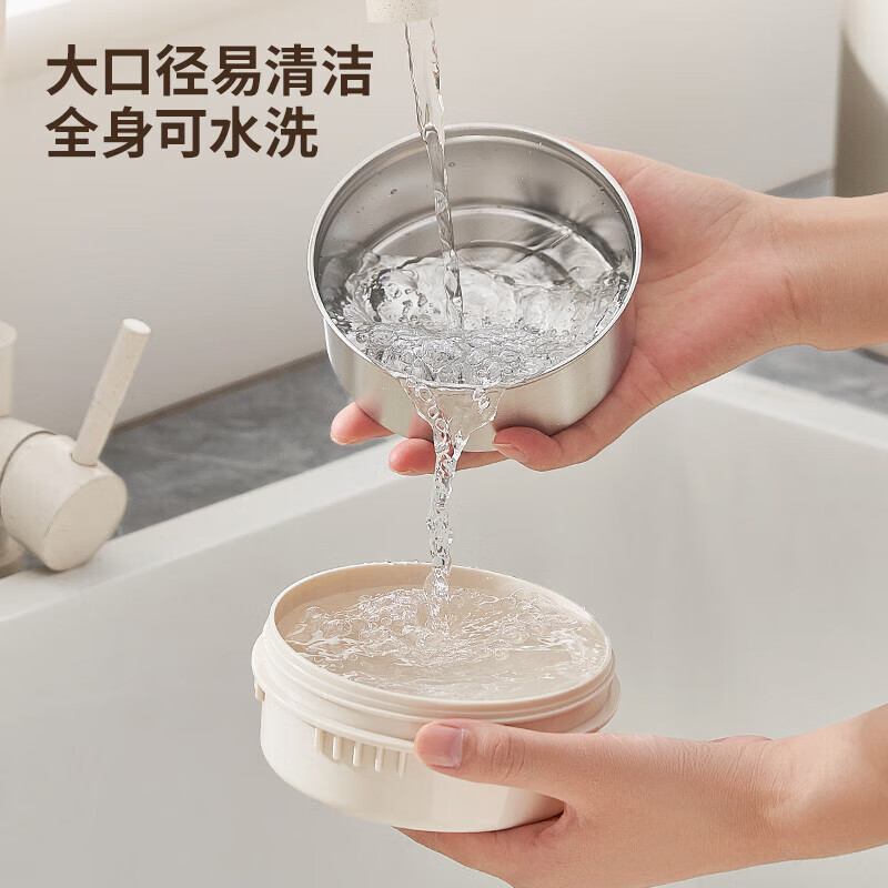 Joyoung Insulated Pot 2.6L Large Capacity Upgraded 316L Steel Food Box Vacuum Insulated Multi-layer Stewed Portable Lunch Box