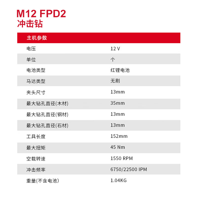 Miwaki screwdriver impact drill set fid2fpd2 rechargeable screwdriver hand drill COMBO1